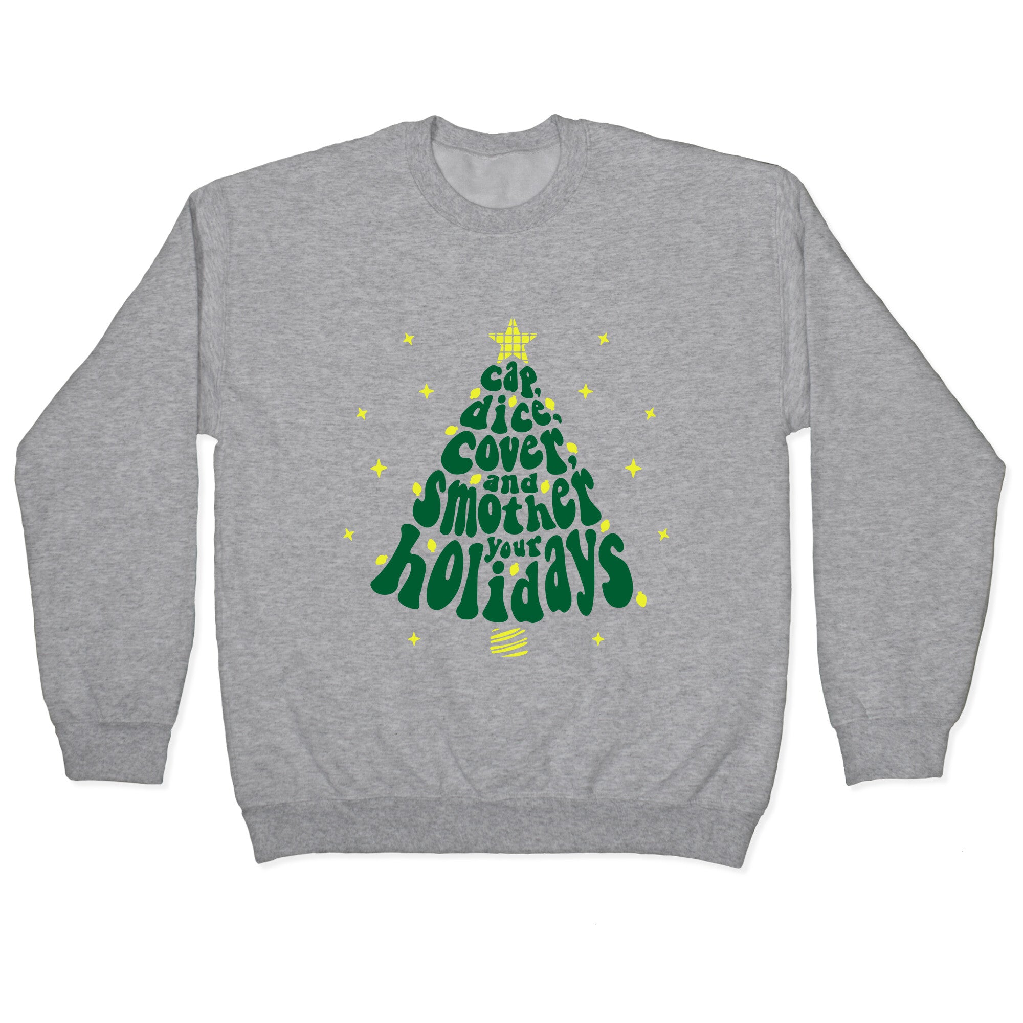 Waffle House Christmas Crewneck Sweatshirt